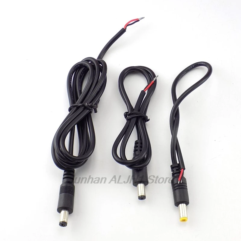 50-個-05-メートル-dc-オスワイヤー電源コードケーブルリード-12v-延長コネクタ-cctv-led-ストリップライトアダプター-55-21-ミリメートルコード-f1