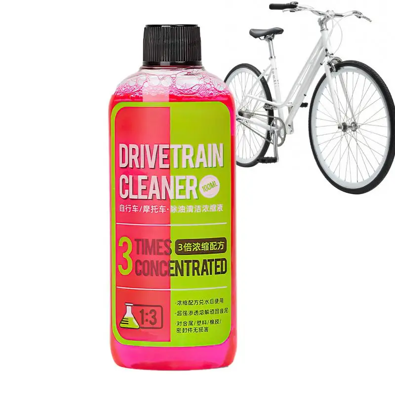 

100ml Drivetrain Cleaner Bike Degreaser Spray Bike Chain Tool With Bicycle Chain Cleaning Agent For Bicycle Folding Road Bikes