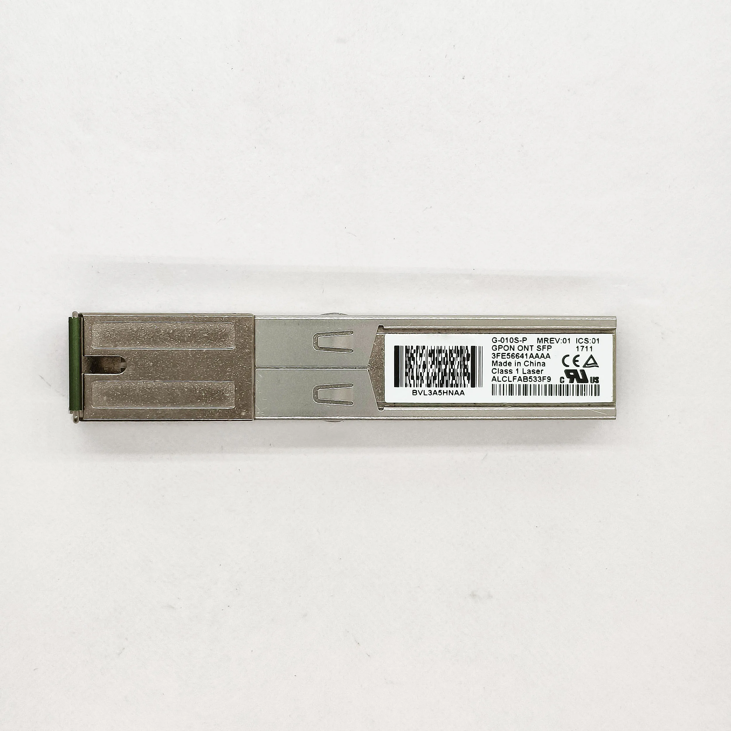 Per Alcatel Lucent G-010S-P MREV:01 ic: 01 GPON ONT SFP 3FE56641AAAA ricetrasmettitore ottico modulo ONU STICK SFP di proprietà