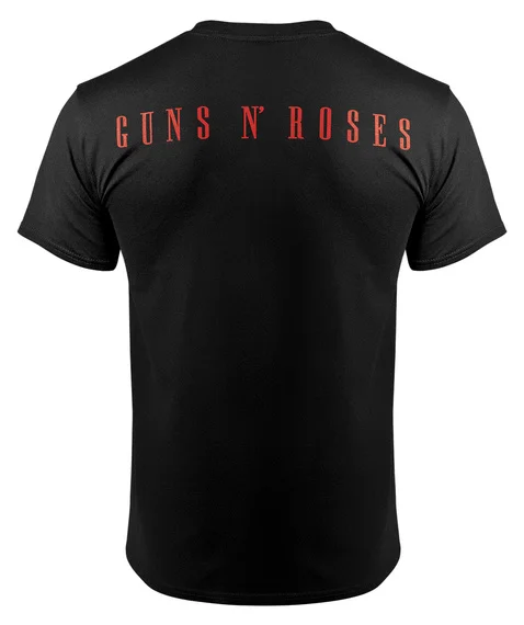 2026 T-shirt sportiva a maniche corte alla moda con stampa GUNS 'ROS, alla moda e traspirante, adatta per l'uso quotidiano