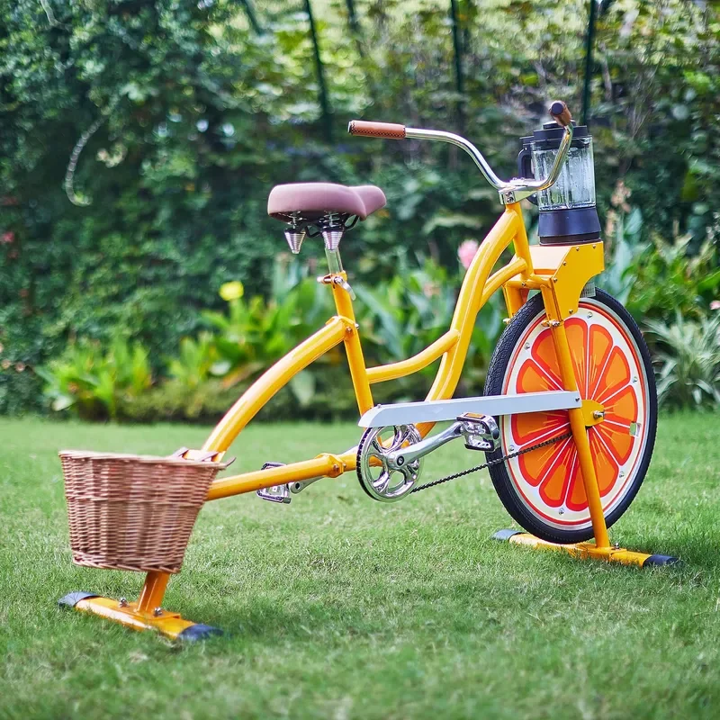 2026 hot sale Exi Party Juicer Bike Human Power Adult Use Indoor Outdoor Advertisement Fruit Machine