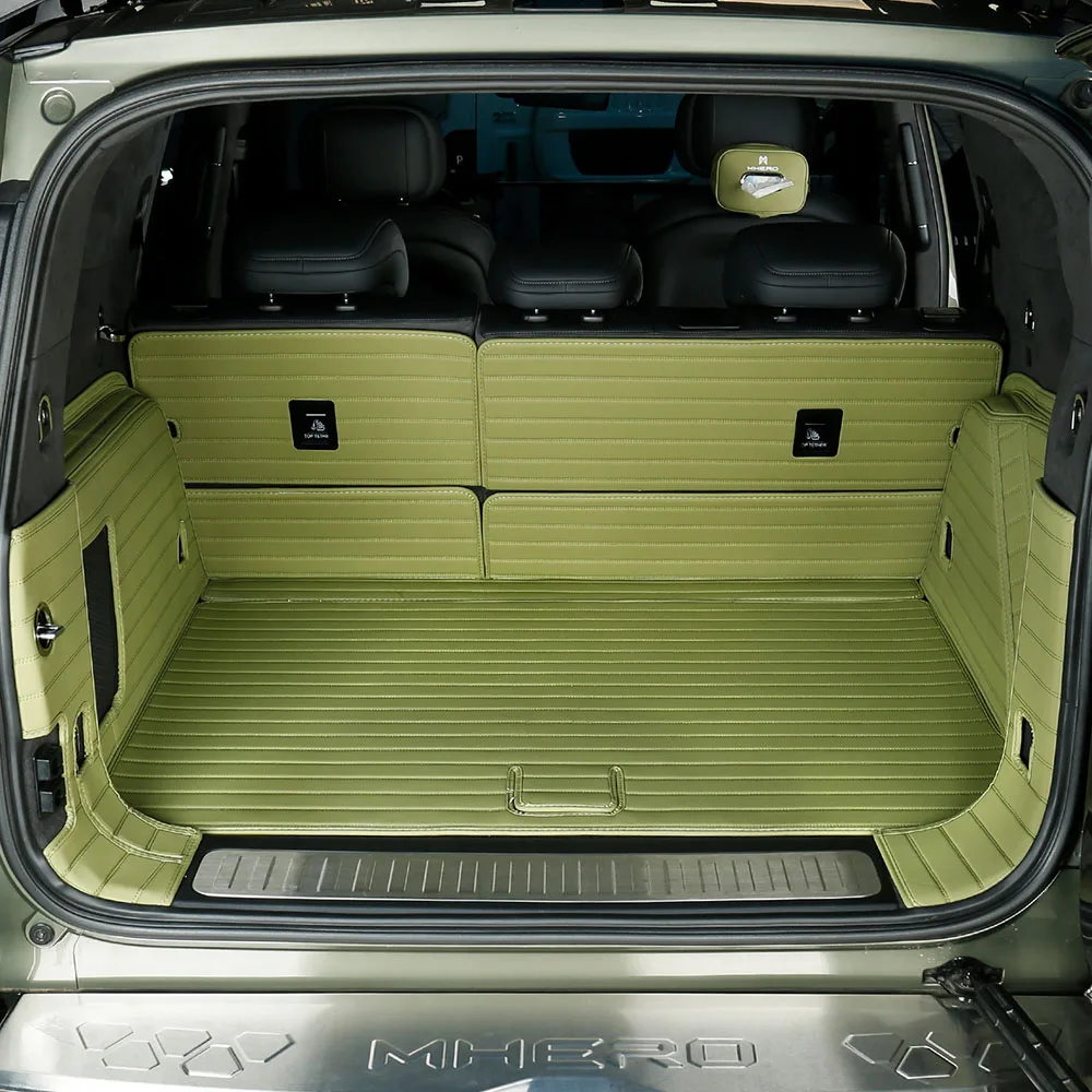 

Полностью закрытый кожаный защитный коврик для багажника Dongfeng MHERO II M-Hero M817 2025 2026, аксессуары для модификации интерьера