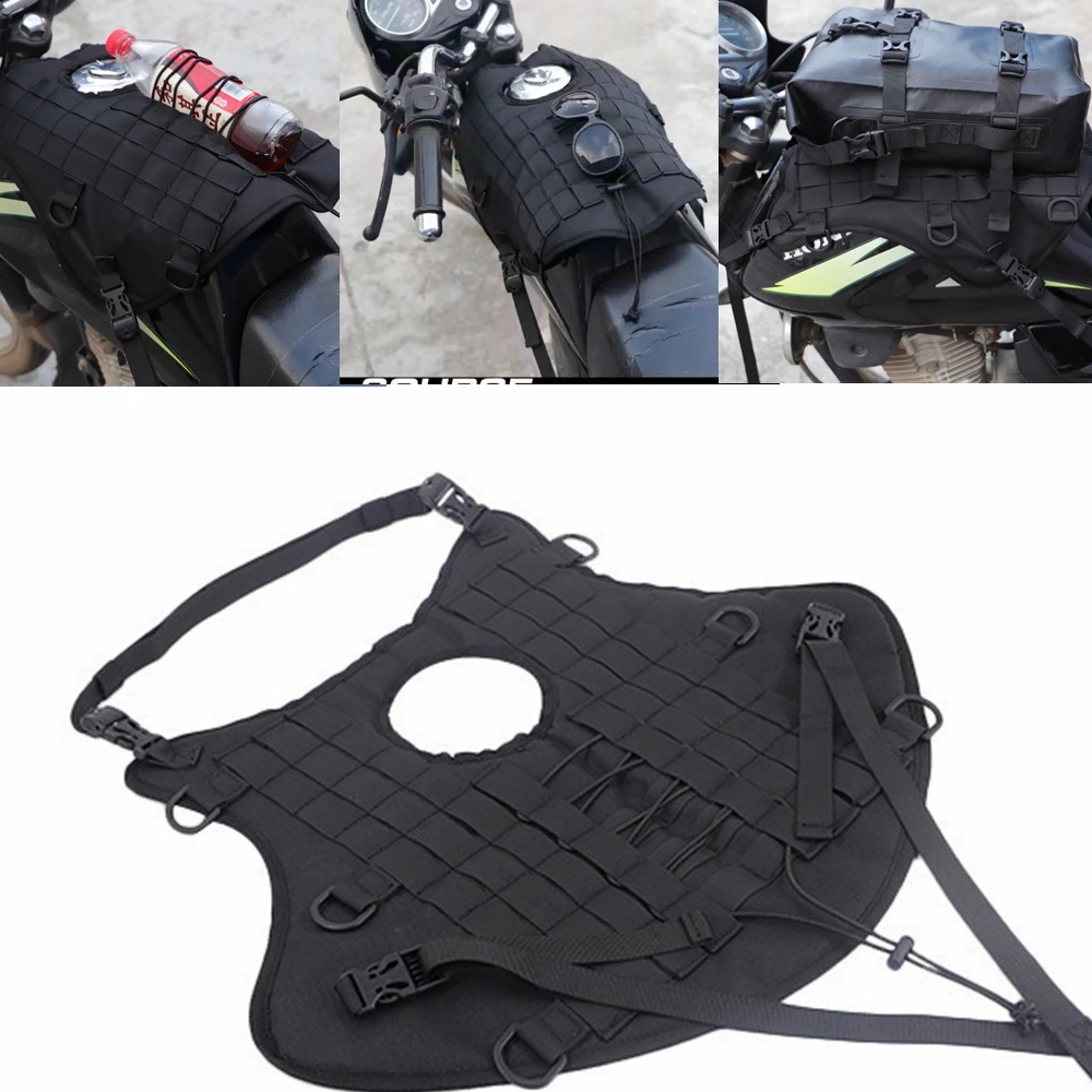 New Motorcycle Bag Parts Tank Bag Base Portable Motor Accessory For Universal Motorcross Fuel Tank Kit