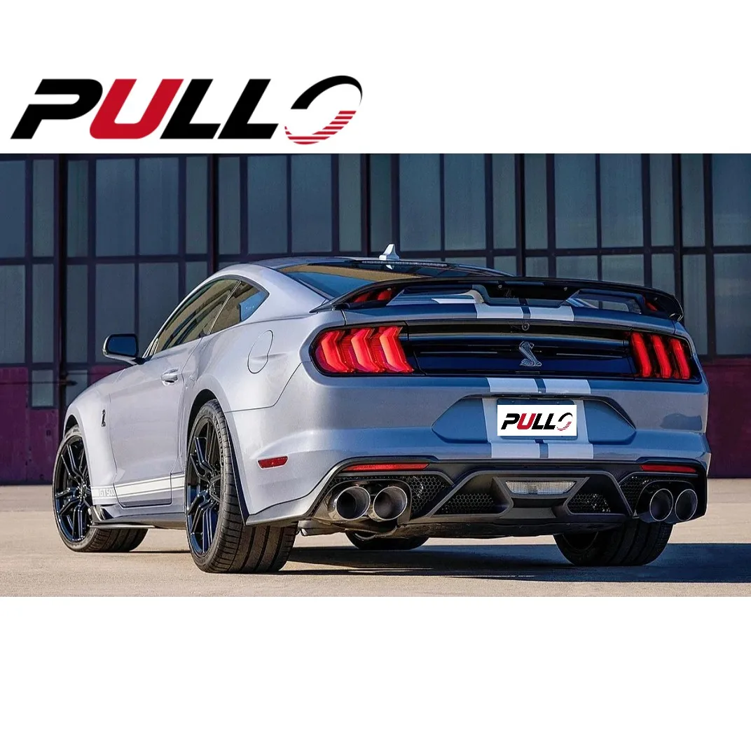 Good quality car bumpers with front and rear bumper and grille for Ford Mustang 2018-2020 modified to GT500 Shelby model