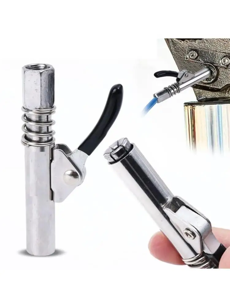 

31BC Grease Guns Coupler 10000PSI Quick Release Coupler with Easy to Lock Handle