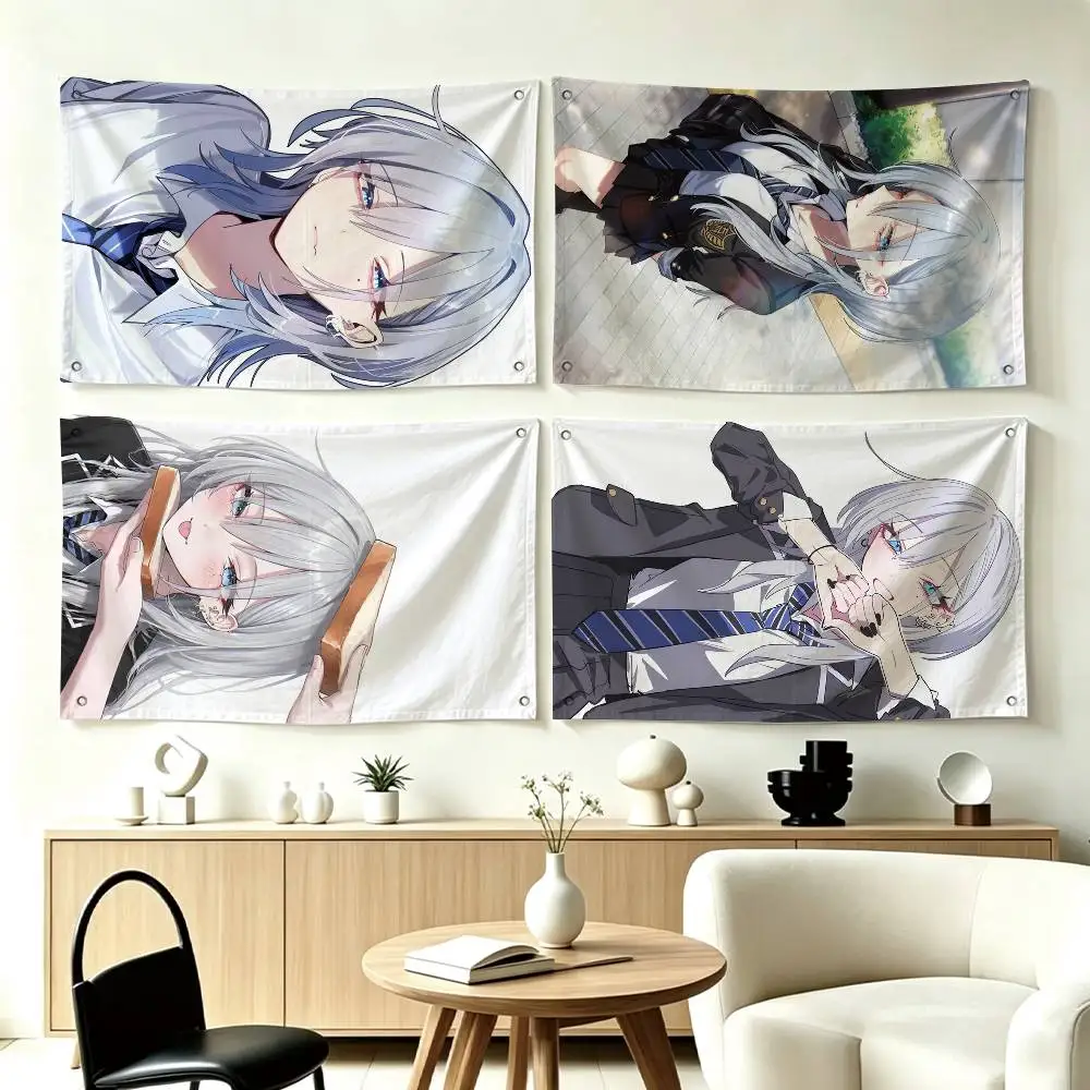 Haimiya Senpai Wa Kowakute Kawaii Flag Suitable For Party Club Outdoor Interior Wall Decoration Banner Fans Gift