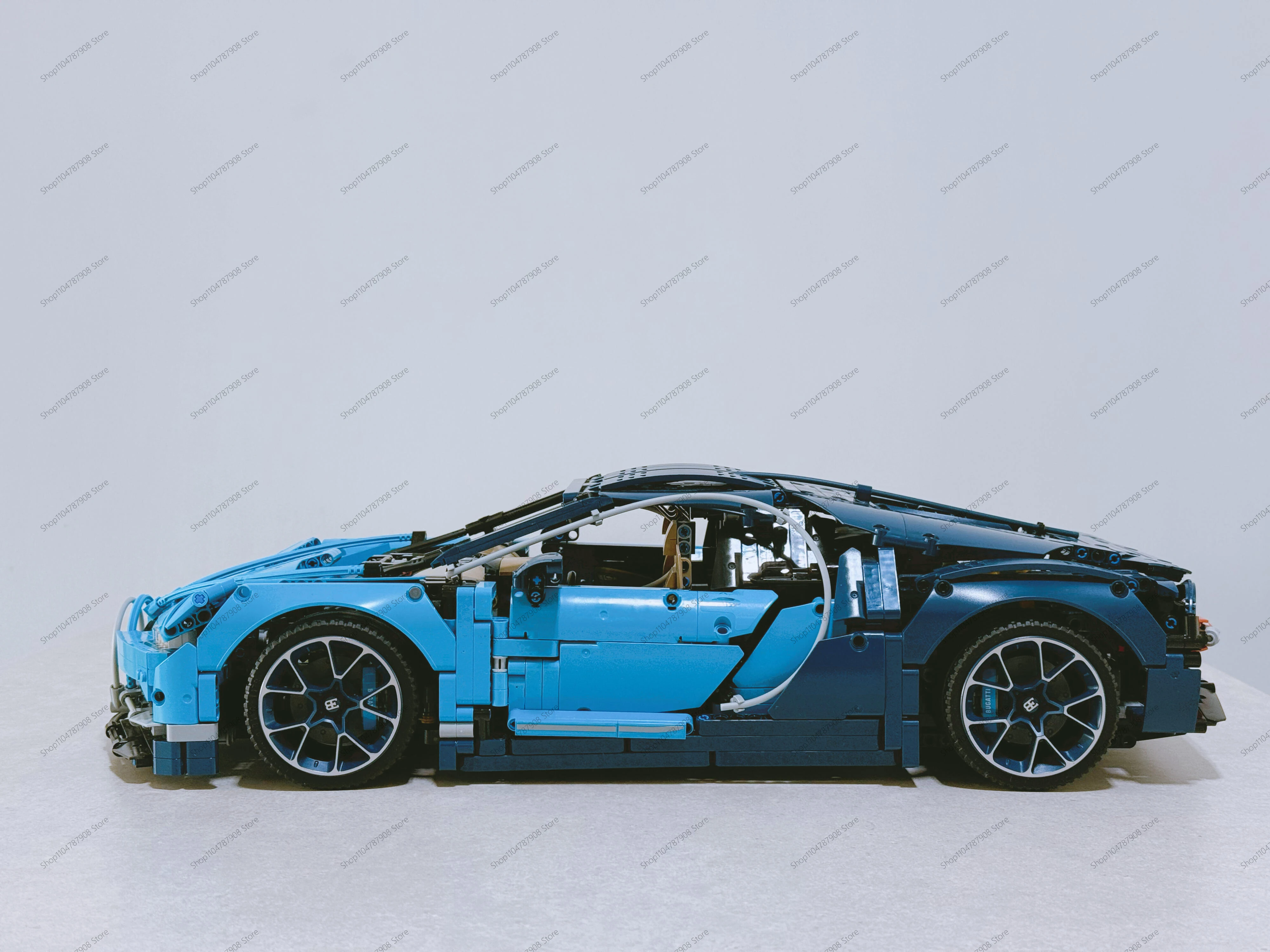 3599Pcs Building Blocks Set, Compatible with LEGO Technic 42083 Bugatti Chiron Super Sports Car Model, Construction Engineering