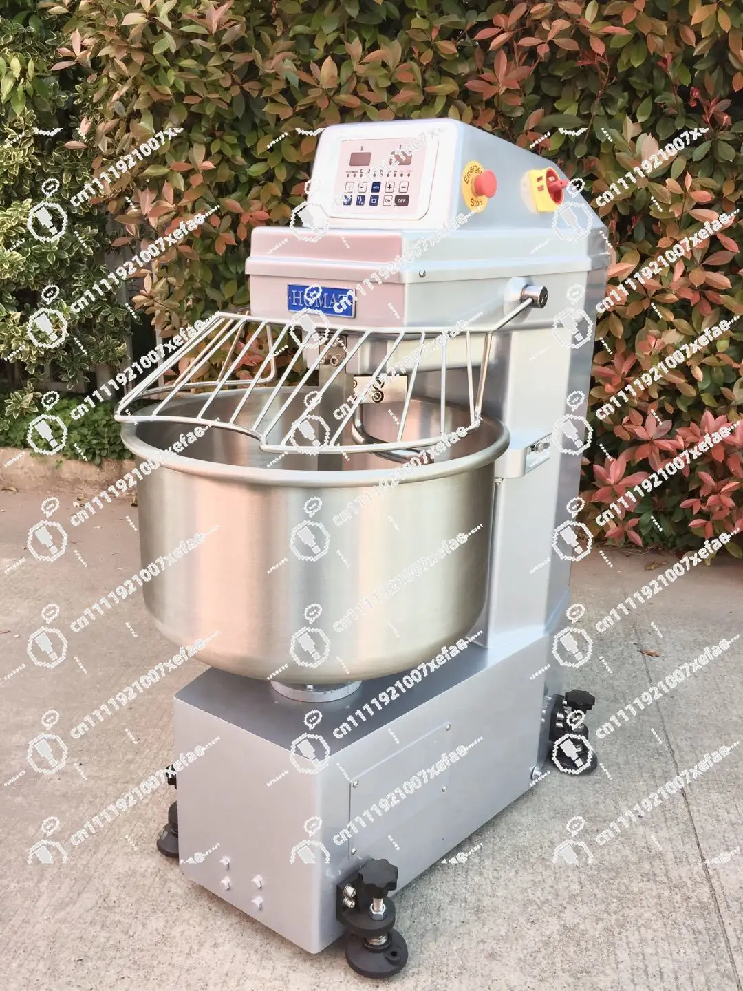 Commercial 50kg Kneader Dough Bread Mixer Heavy Duty Bakery Equipment