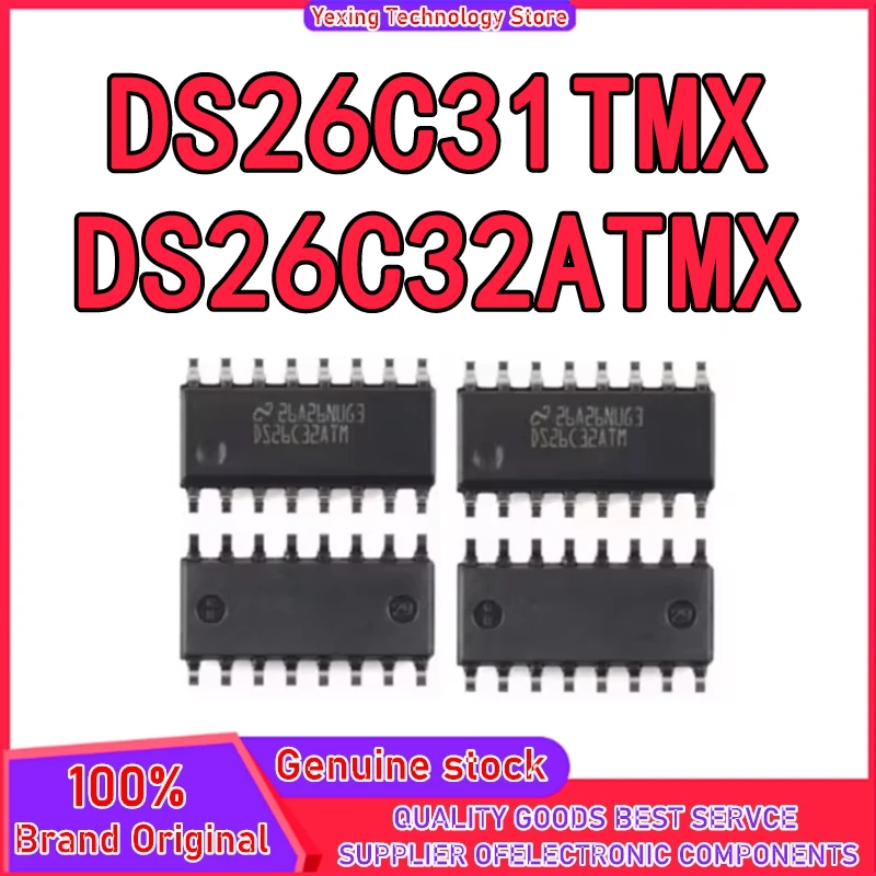 

10 шт. DS26C32ATM DS26C32ATMX DS26C31TMX DS26C31TM SOP16 новый оригинальный