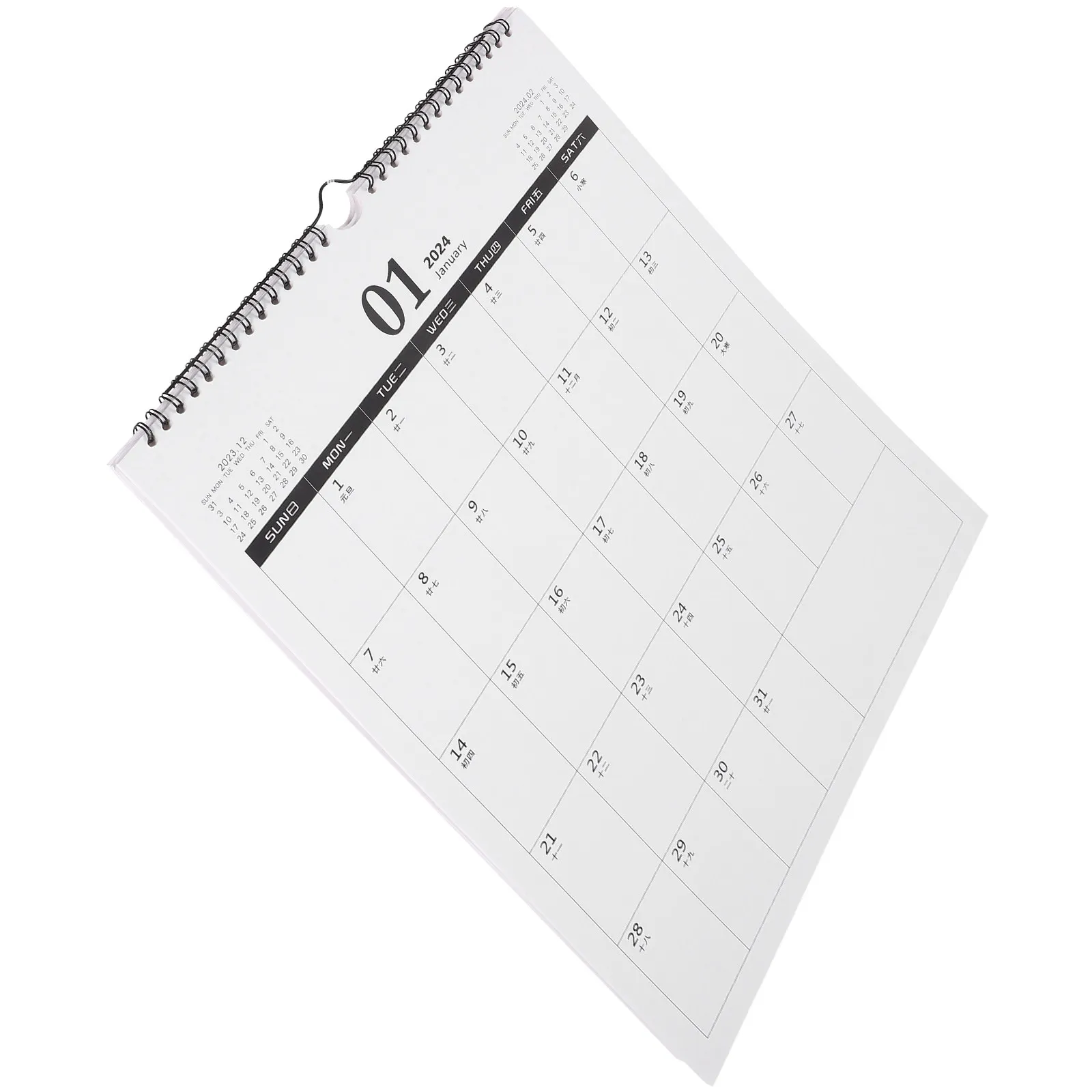 

Настенный календарь на 2024 год Дракона, большой подвесной календарь с изображением традиционных китайских праздников, изысканный дизайн, премиум-печать