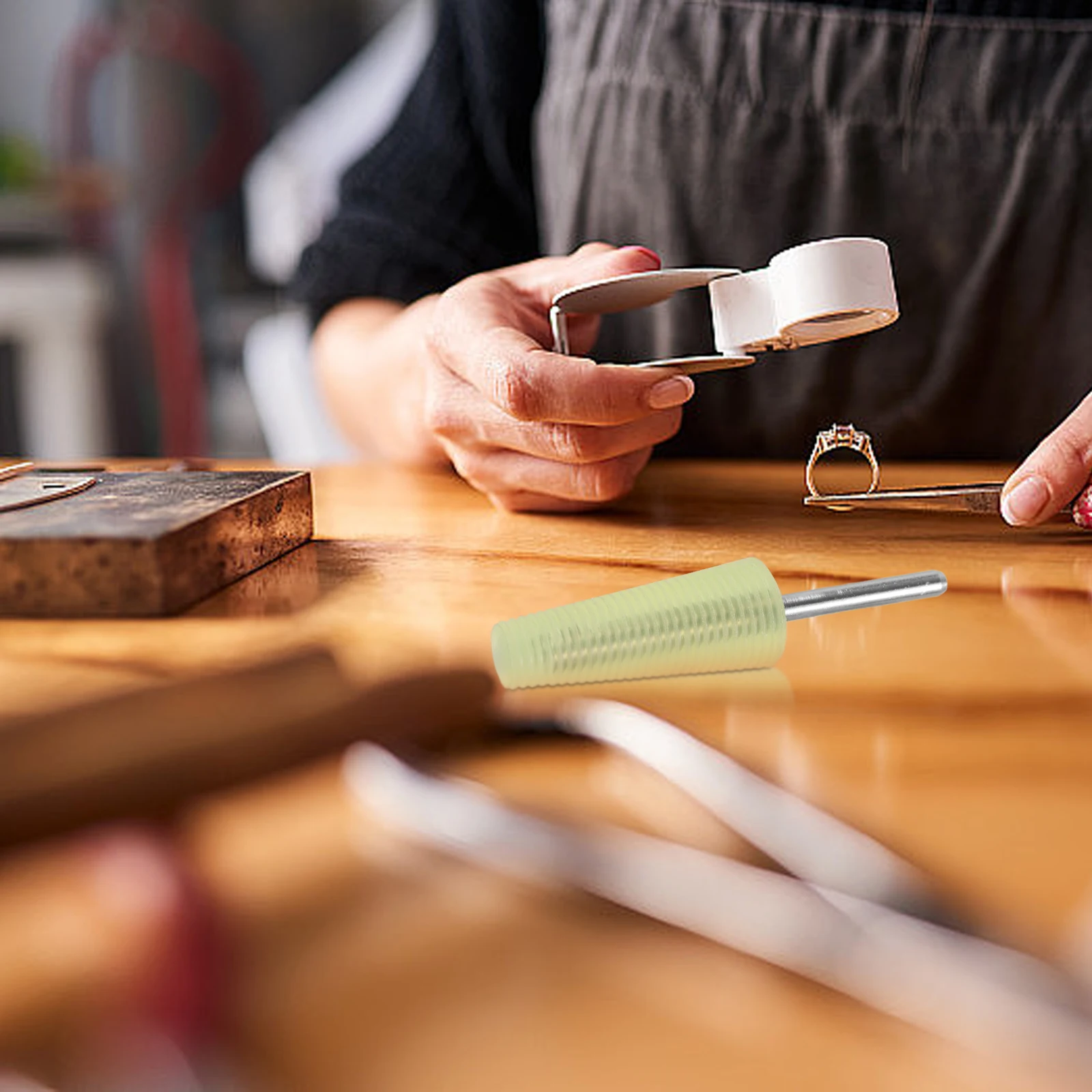 

Ring Polishing Tool Premium Silicone Flexible For Jewelry Making Fixing Smoothens Surface Accommodates Multiple Sizes Jewelry