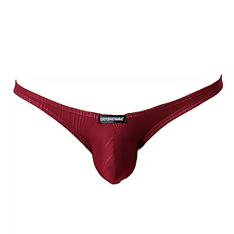 Male Lingeries Outfit Underwear Thread Ice Silk Bikini Sexy Homme Slip Sport Homme Bulge Briefs Sexiest Pouch Panties 섹시팬티 남성