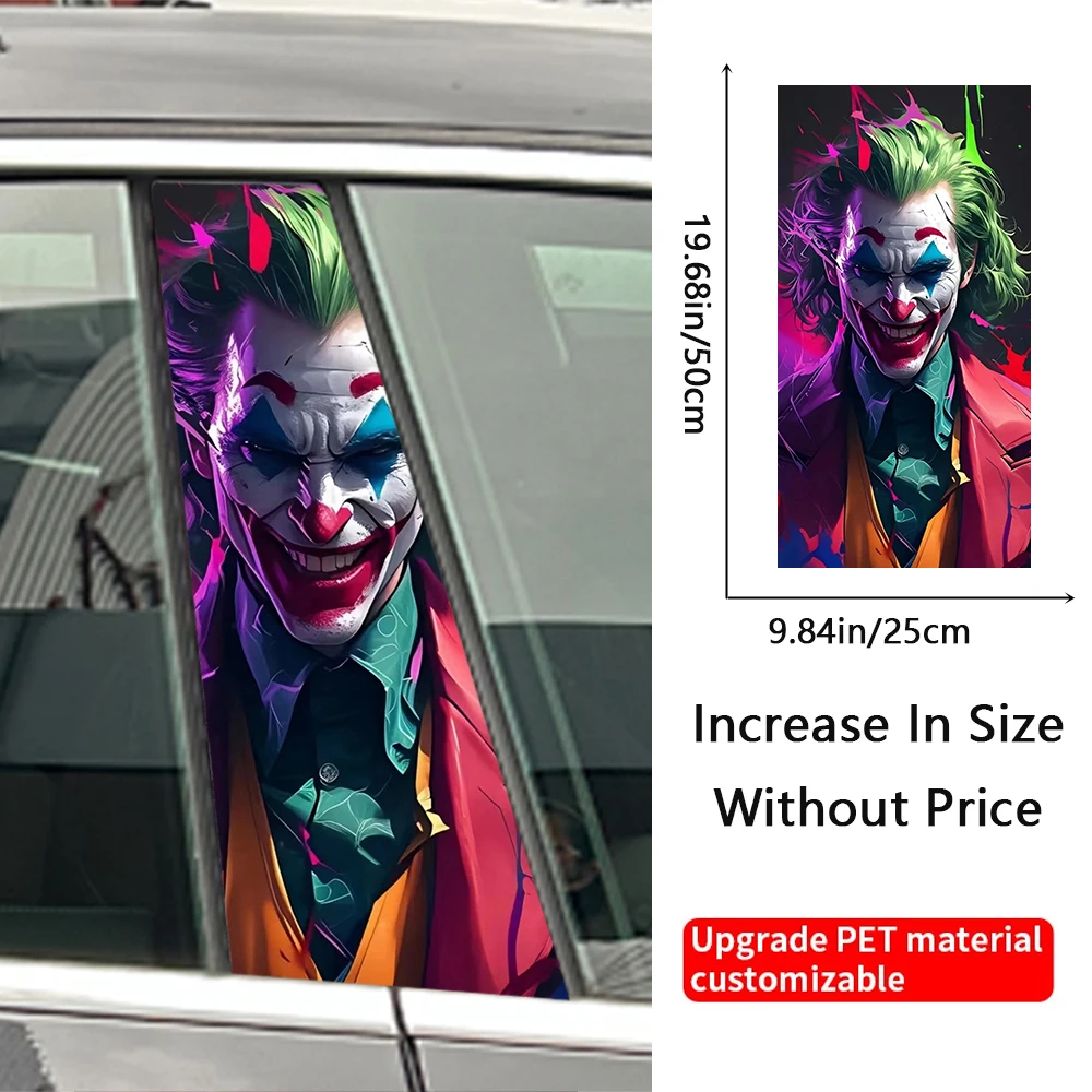 Graffiti So Serious Cool Car B-pillar Stickers Waterproof for BMW E46 E90 E91 E60 E39 E36 E87 E92 E30 E34 E61 E62