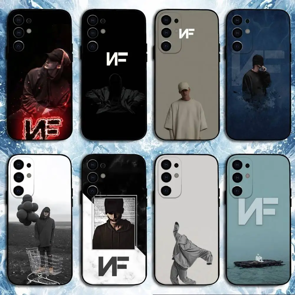 

NF Rapper Phone Case For Samsung S25,S24,S23,S22,S21,S20,Plus,Fe,Lite,Others Black Cover