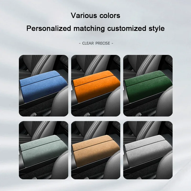 

Alcantara For Mercedes Benz W214 S214 E Class 2024,e220 E300 e400 e450 Center Console Armrest Box Panel Trim Cover Car Accessory