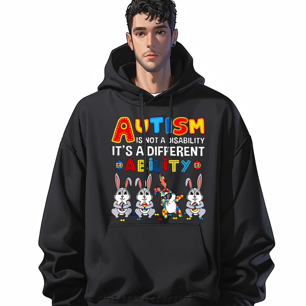 

Family Mens Hoodies Bunny Autism Is Not A Classic Hoodies O Neck Long Sleeve Printed On Hoodies Valentine Day