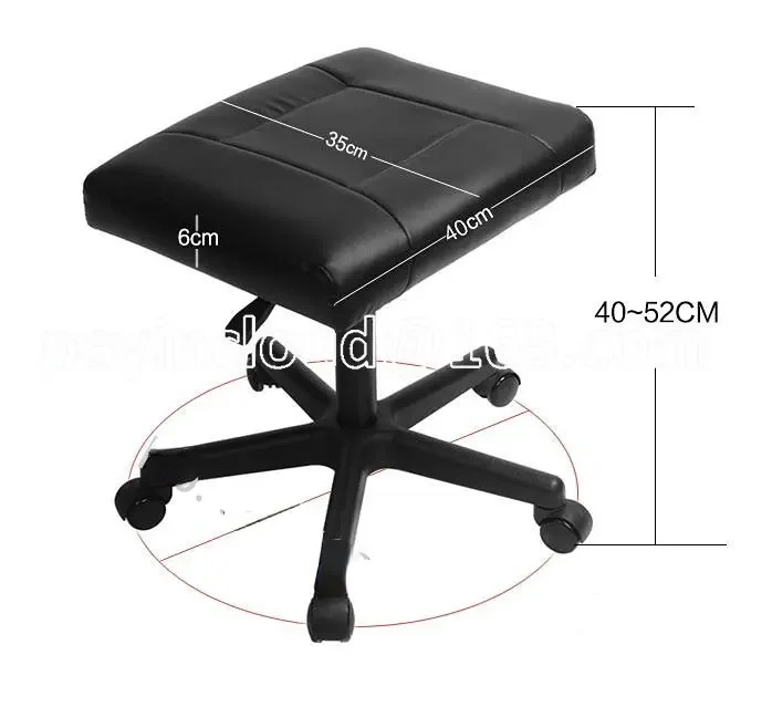 

Ergonomic Ottoman Foot Rest Office Chair with Memory Foam Furniture Footstool Footrest For Computer bearing 300kg