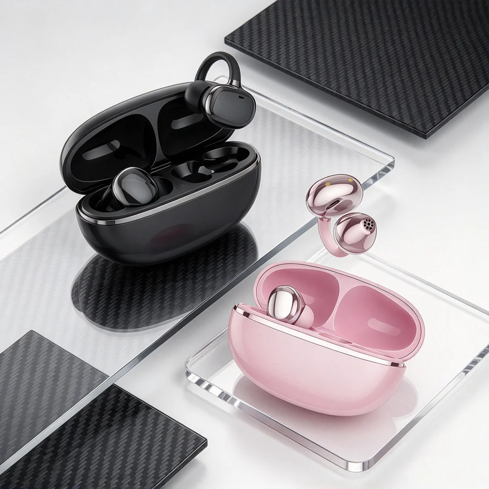 TWS Bluetooth Headset Wireless Bluetooth Earbuds Offer Delicate Vocal Performance Compact Carry Case Steady Signal for Commuting
