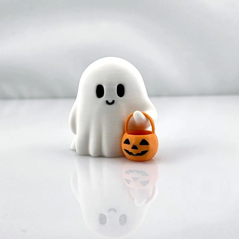 Niedliche Kürbisfigur im Anime-Stil - Halloween-Dekorationsfigur mit langlebiger Verarbeitung, geeignet für Wohn- und Schlafzimmer