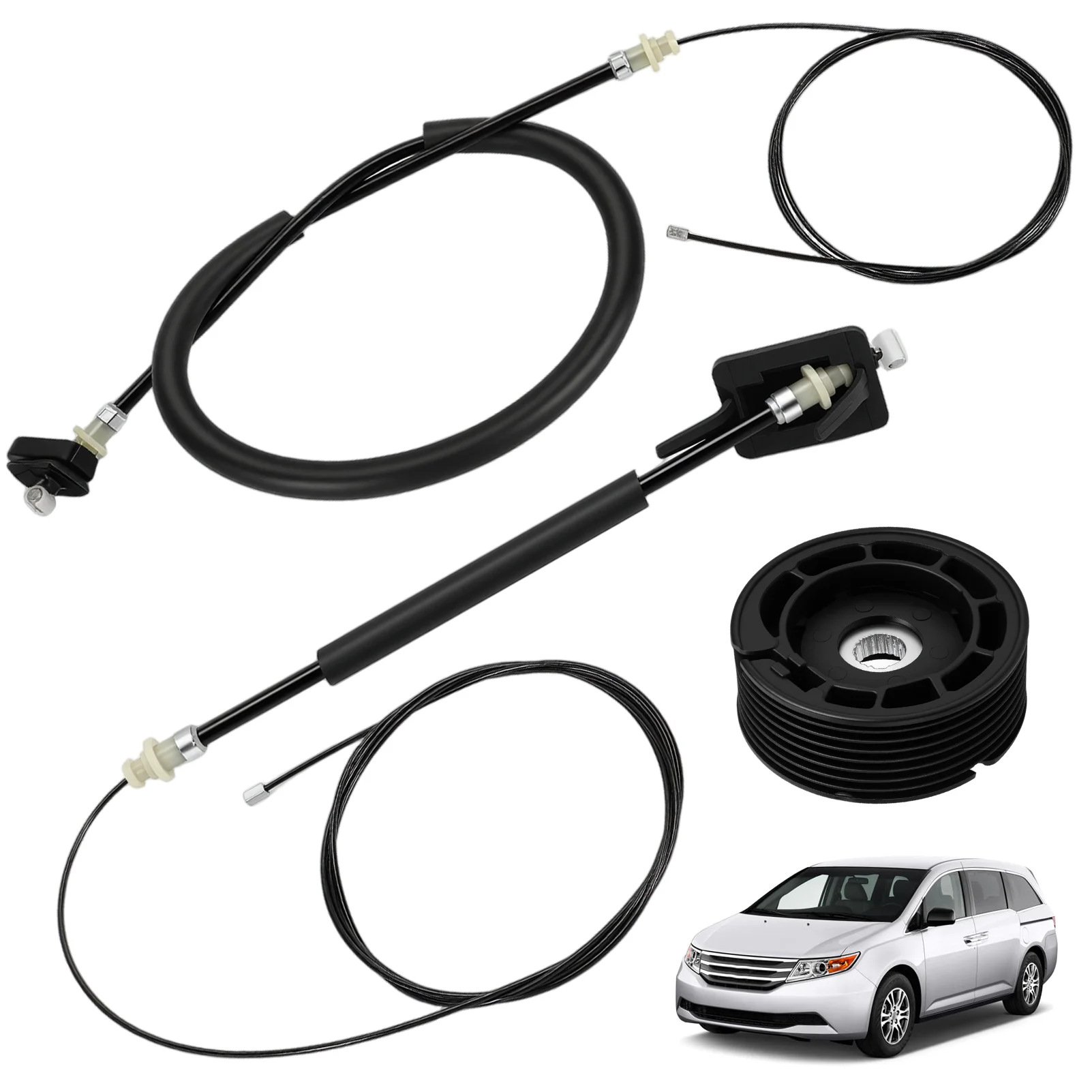 72546TK8A01 Power Sliding Door Cable Assembly Kit for Honda Odyssey 2011-2017(W/O Motor) Electric Sliding Door Pull Wires A