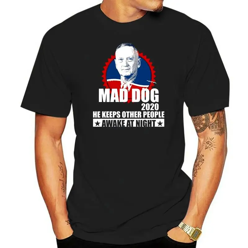 Mad Dog  Mattis Unisex T-Shirt Customizable Hand-Painted Clothing He Keeps Other People Personalized Design Service