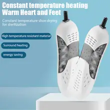 Secador de zapatos eléctrico, calentador de botas, calzado, secador de botas, elimina el olor, desodorante de botas de secado rápido, dispositivo de secado de zapatos UV para el