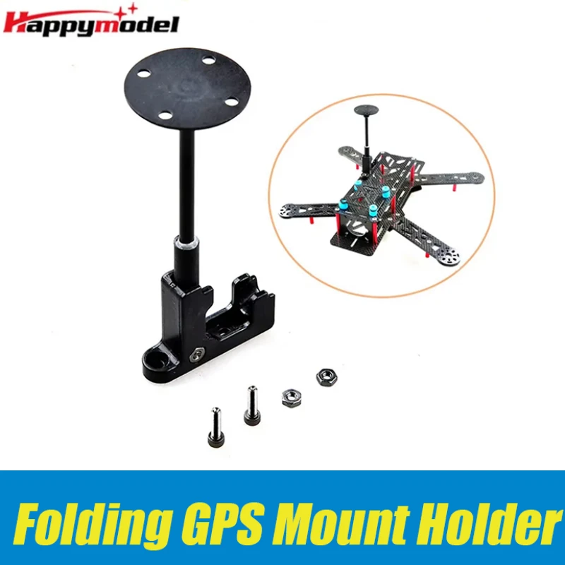 

Plastic GPS Antenna Stand Mount Folding Seat Base Foldable Bracket Holder for FPV DIY Drone QAV250 Quadcopter Multirotor