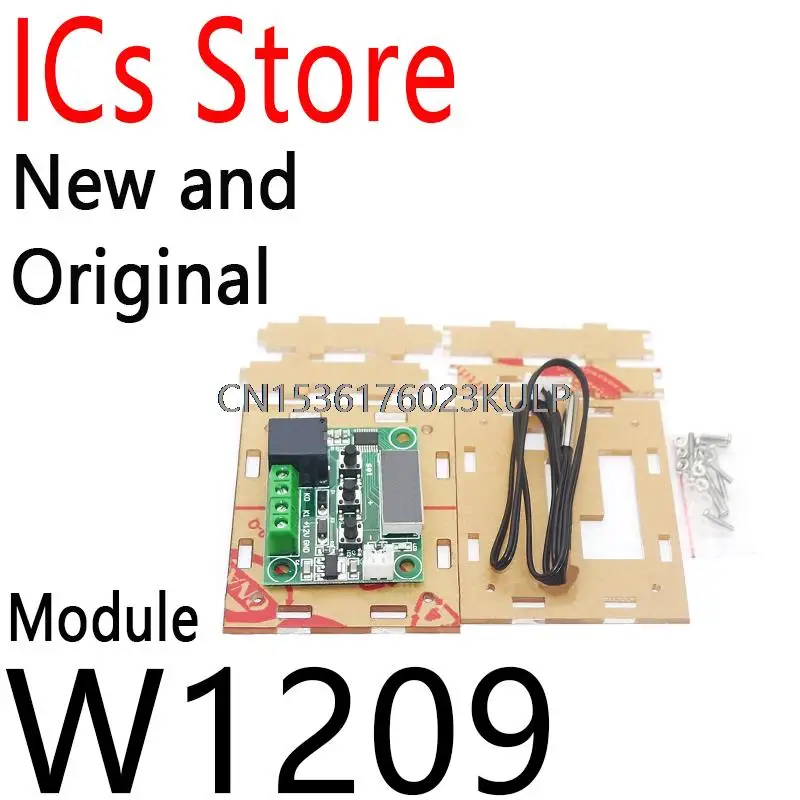 Clear Acrylic Case Shell Housing For Digital LED DC 12V Temp Thermostat Temperature Control Switch Module Controller Board W1209