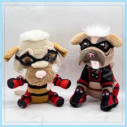 Anime Deadpool Plushie Toys Moive Periphery Cartoon Doll Stuffed Plushie Dead Pool Dog Doll Toys Kids Xmas Gifts 25cm