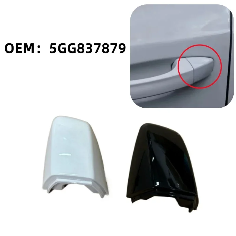 5GG837879 For Golf 7 GTI R-Line T-Roc Arteon Skoda Octavia 3 A7 Superb Kodiaq Seat Car Front Left Door Handle Cap Cover