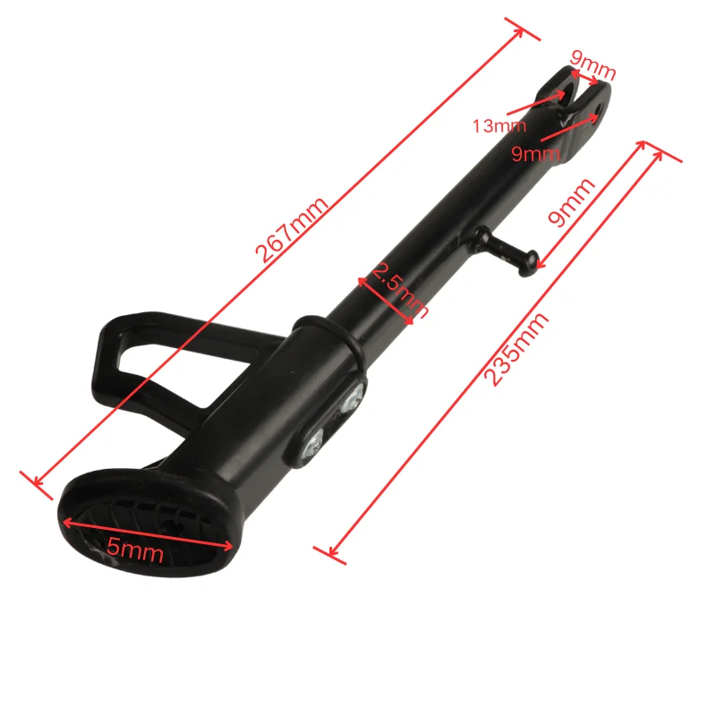 Universal Motorcycle Kickstand Side Stand Foot Bracket Motor Scooter Side Stand Support For Motorbike Moped Motocross E-bike - view 3
