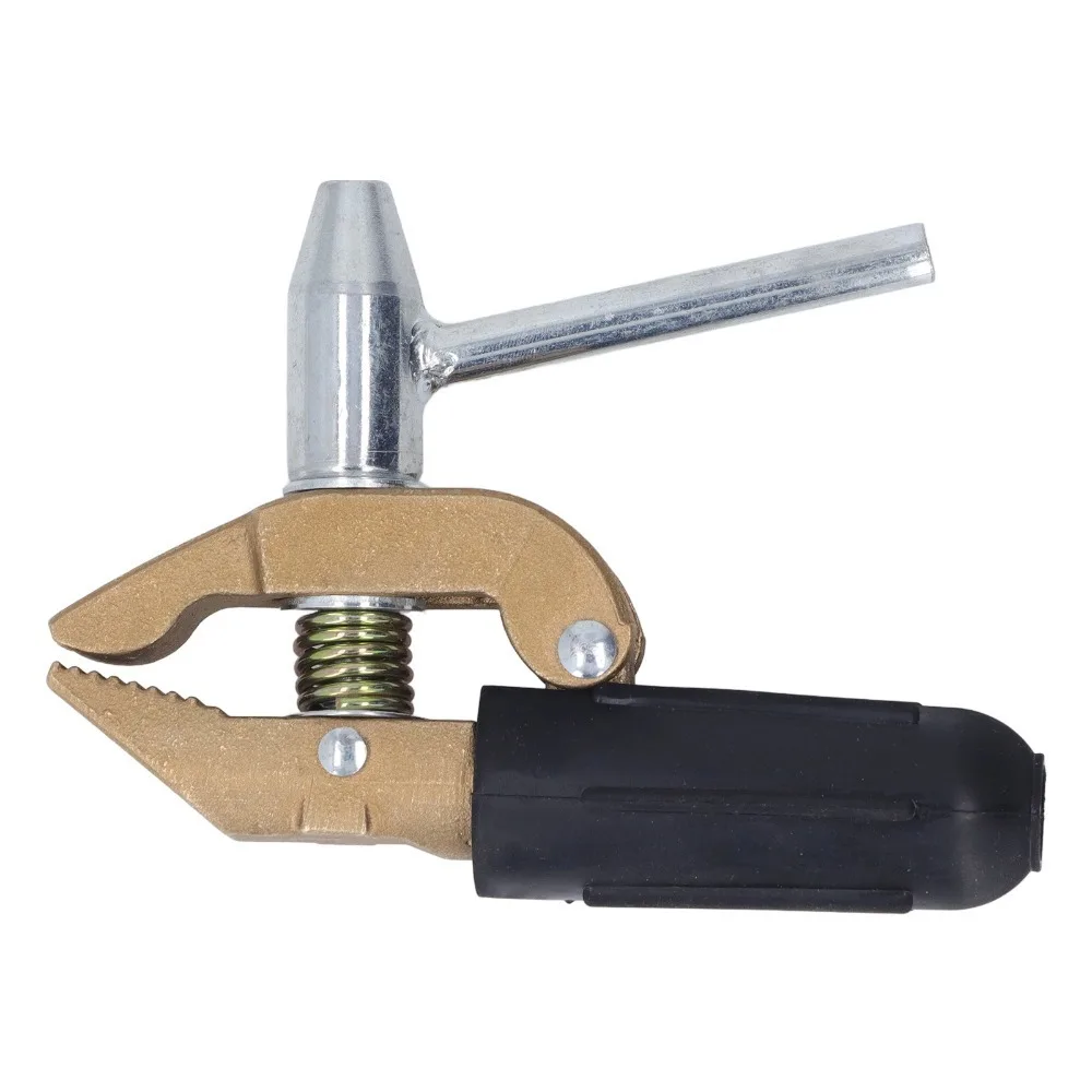 Clamps 800A Welding Ground Clamp Rubber Sleeve Brass Brass Welding Clamp Grounding Welding Clamp Outdoor Welding