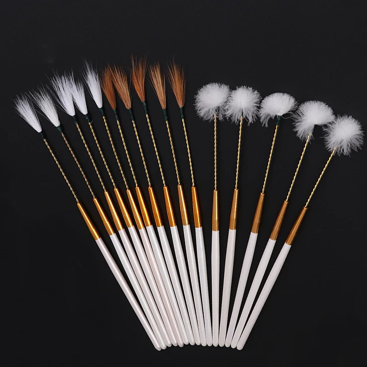 5Pcs Goose Chicken Feather Earpick Wax Remover Curette Ear Dig Tool Spoon Cleaner Stick Ear Care