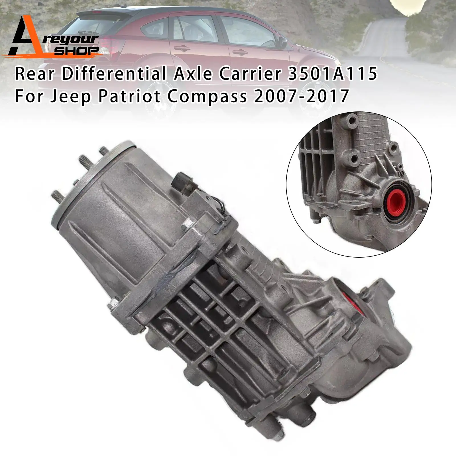 

Rear Differential Axle Carrier 3501A115 for Jeep Patriot Compass 2007-2017
