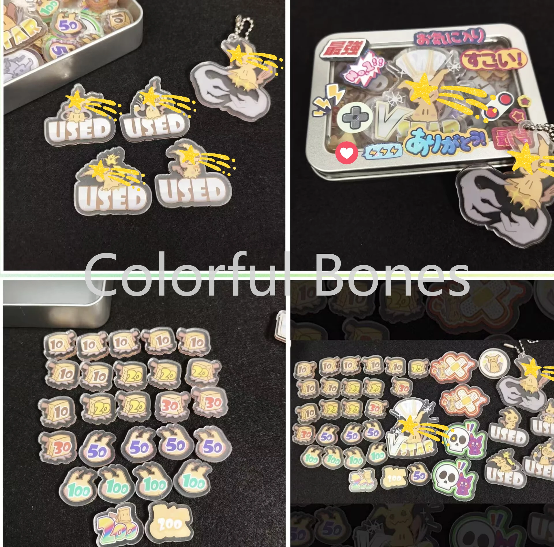 mimikyu-ptcg-pokemon-anime-character-match-scoring-damage-counter-damage-indicator-used-board-vstar-borad-role-playing-game-toy