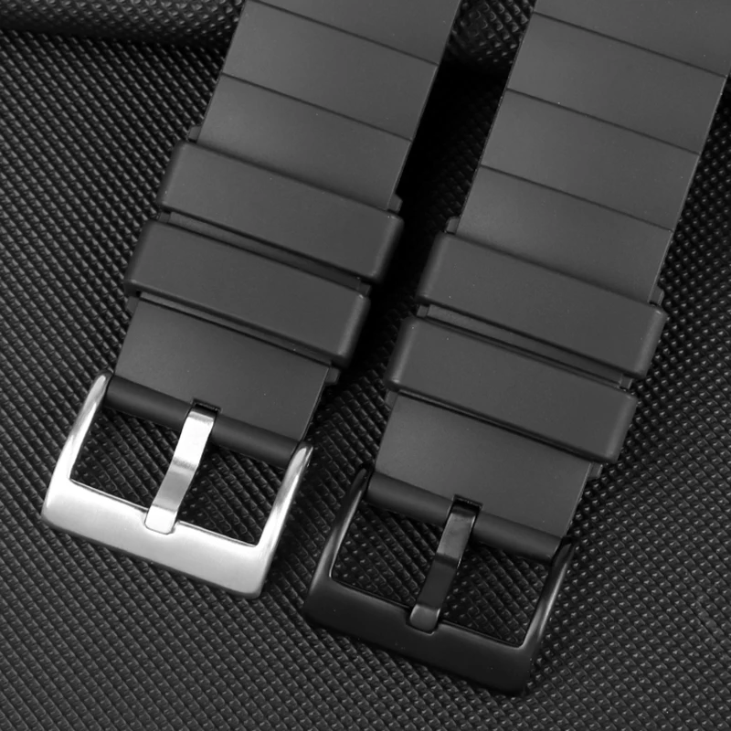 المطاط حزام ساعة ل كارتييه Sandoz سانتوس 100 سلسلة الرجال المرأة سيليكون حزام (استيك) ساعة حزام مقاوم للماء معصمه 20 مللي متر 23 مللي متر #4