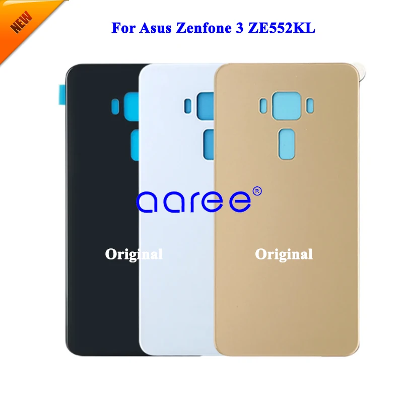 Battery Cover For ASUS Zenhone 3 ZE552KL Back Housing For AUS Zefone 3 ZE552KL Back Housing Door With adhesive