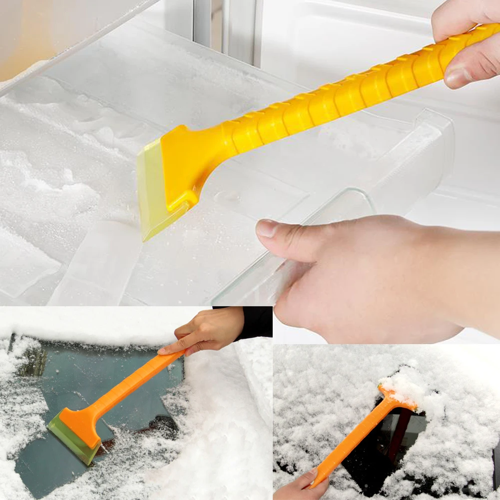 Durable Ice Snow Scraper Car Windshield Auto Ice Remove Clean Tool Window Cleaning Tool Winter Car Wash Accessories Snow Remover