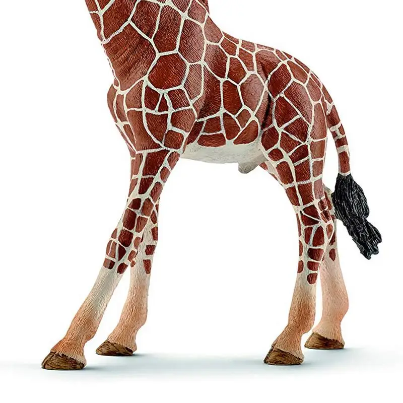 1PC 6.7inch/17cm Female Africa Giraffe Wild Life Figurines Toy PVC Model Action Figures Collection Toys For Kids Gift 14750
