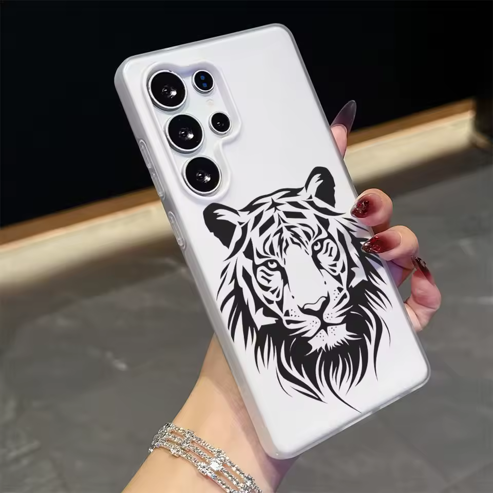 호랑이 손그림 케이스 상세 이미지 1