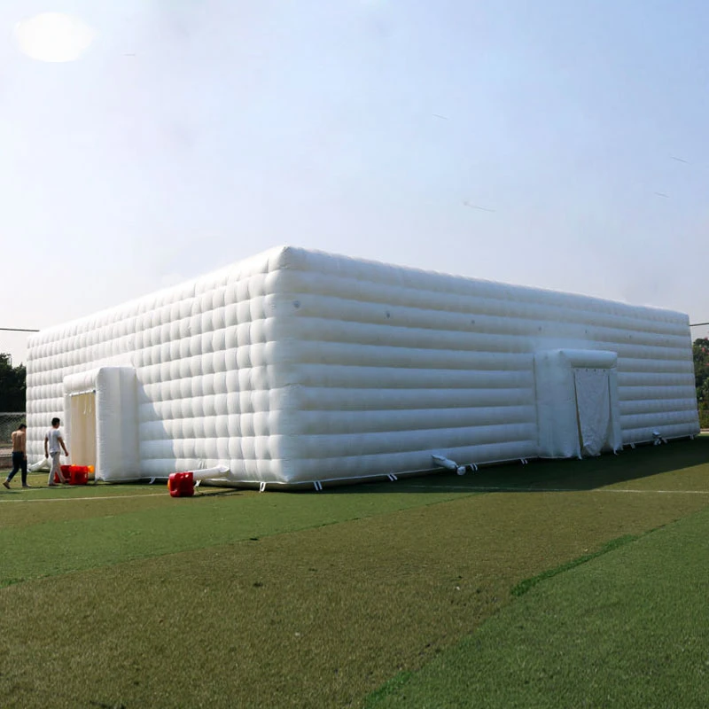 Large Inflatable Cube Tent Large Marquee Event Party Tent Customized Outdoor Inflatable Wedding Party Tent PVC