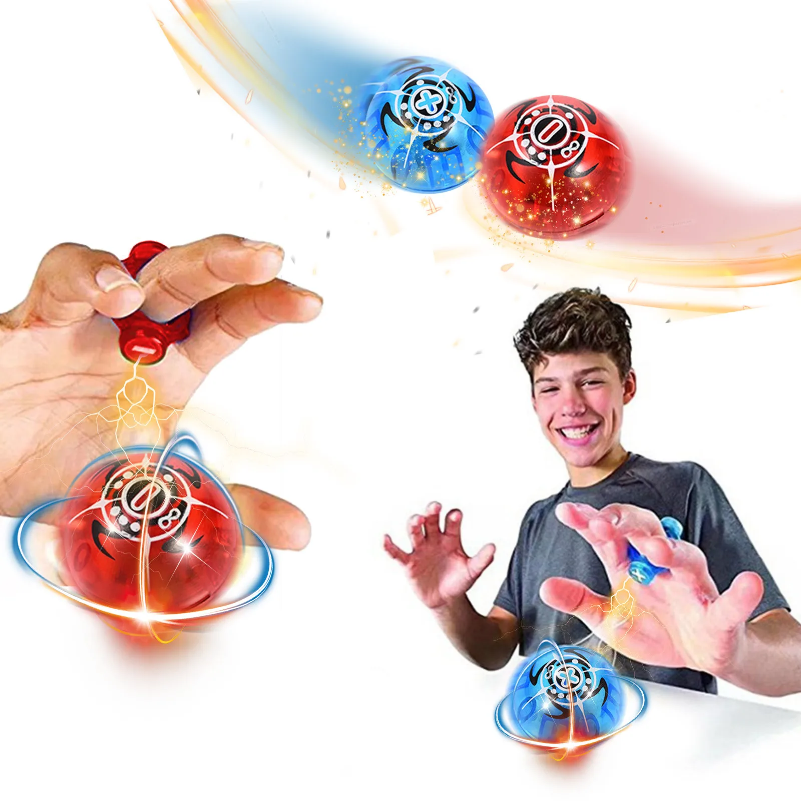 Brinquedos educativos de descompressão fingertip bola mágica indução bola magnética brinquedos educativos das crianças do estresse