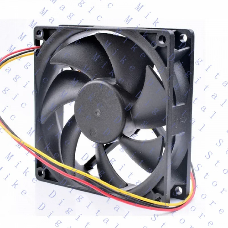 UU  DS09225B12M 9cm 9025 12V 0.35A 3 lines double ball large air volume cooling fan
