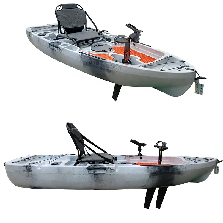 

Vicking Sit on Top 8.5FT Single Person Pedal Fishing Kayak with Kayak Accessories