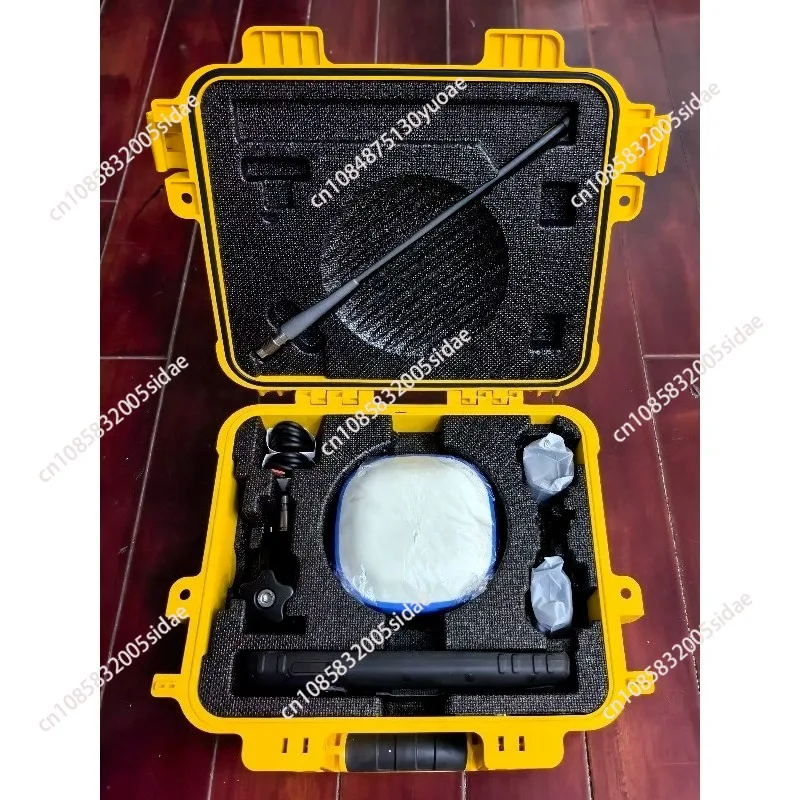 Chcnav i73 X6 GPS RTK GNSS Receiver With IMU HCE600 LS8 Software Preowned Surveying Equipment For Land Mapping Data Collection