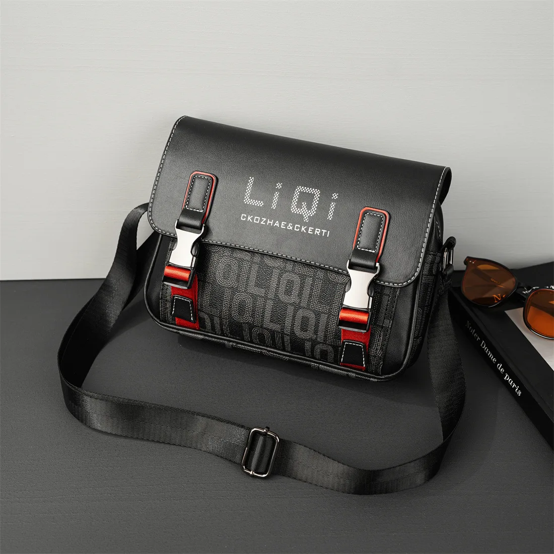 Leather Men Shoulder Bags Retro Man Side Bags Fashion Men Crossbody Bags Outdoor Men Messenger Bags