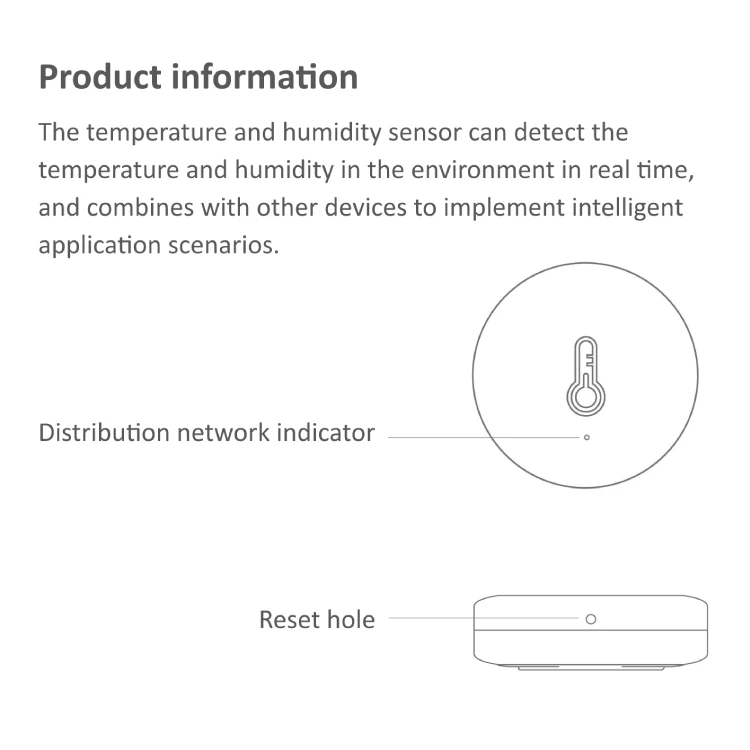 

Sensor Temperature And Humidity Zigbee Smart Temperature Humidity Sensor Temperature Tester Monitor Detector