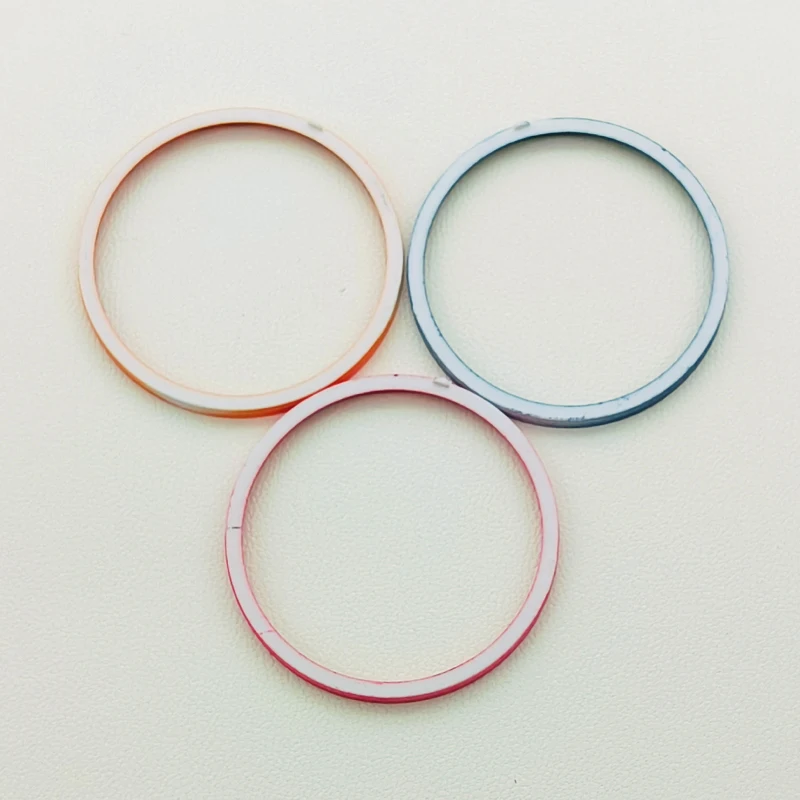 Mod 30.5mmx27.5mm ساعة البلاستيك الحلقة الداخلية يناسب SKX007 SKX009 SRPD ساعة حافظة NH35 NH36 حركة SKX007 ساعة أجزاء الحلقة الداخلية #6