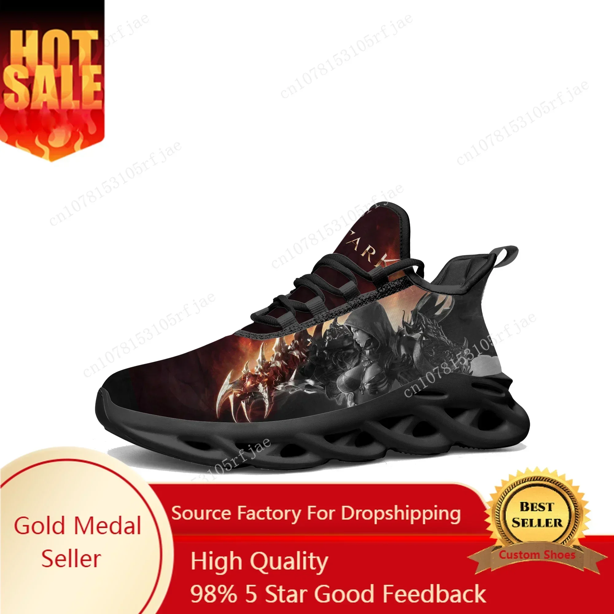 

L-Losts A-Ark Flats Sneakers 3D Game Men Women Teenager Sports Running Shoes Fashion High Quality Tailor Made Lace Up Shoes