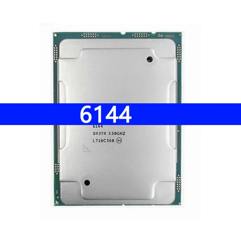 6144 CPU 3.5GHz 24.75MB 150W 8 Cores 16 Threads processor LGA3647 for C621 server